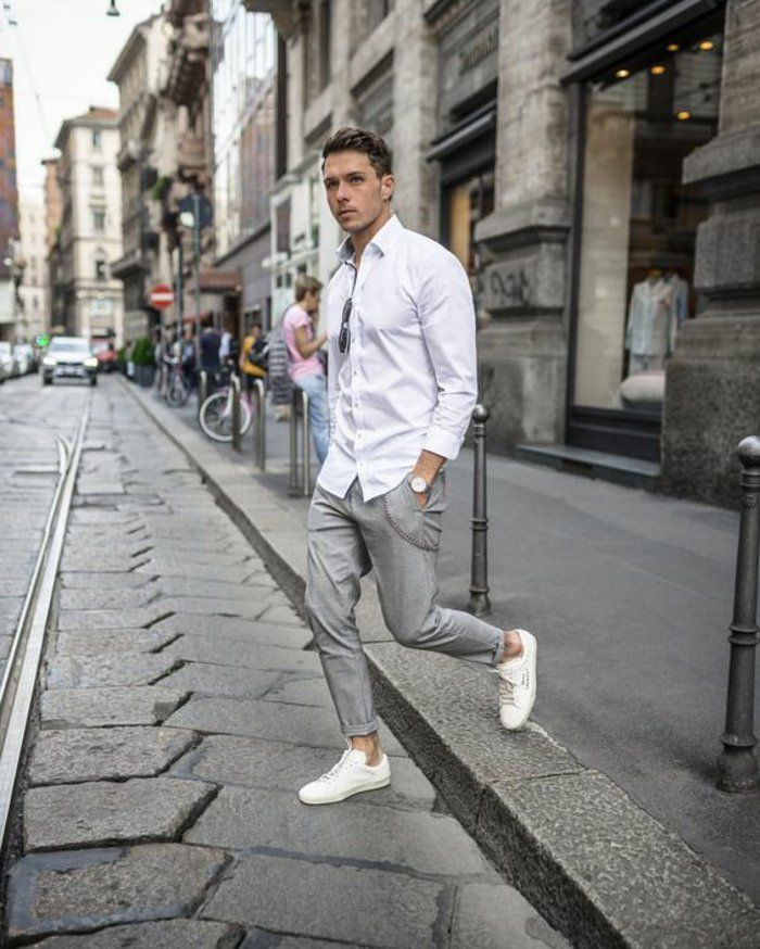 tenue homme tendance