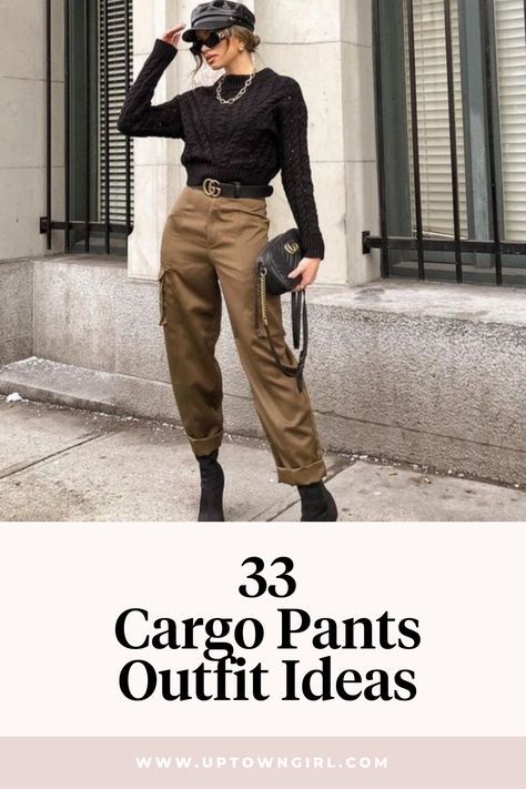 look pantalon cargo