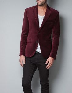 blazer bordeaux