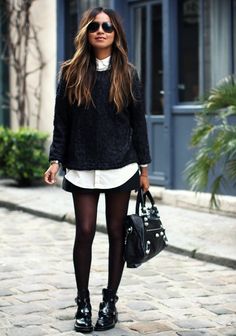 tenue short noir