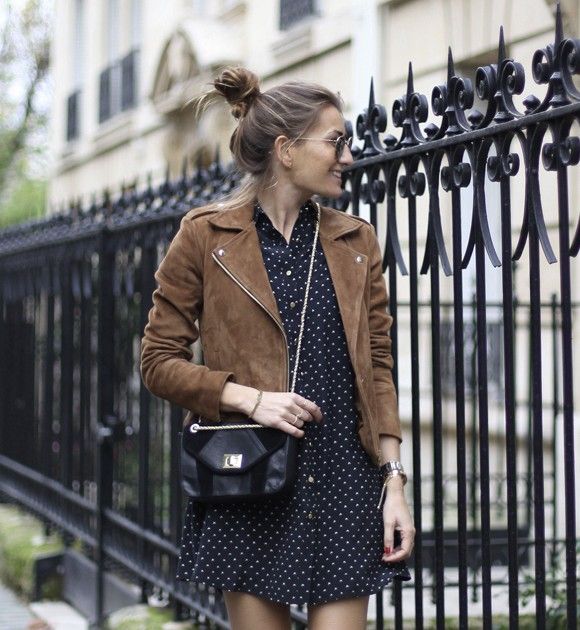 look veste marron