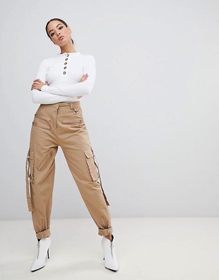 look pantalon cargo