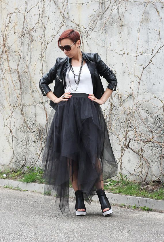 look jupe tulle