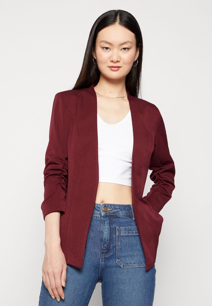 blazer bordeaux