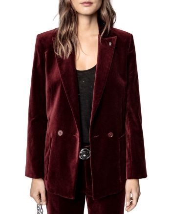 blazer bordeaux