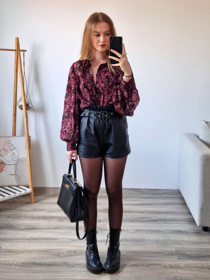 porter le short en cuir