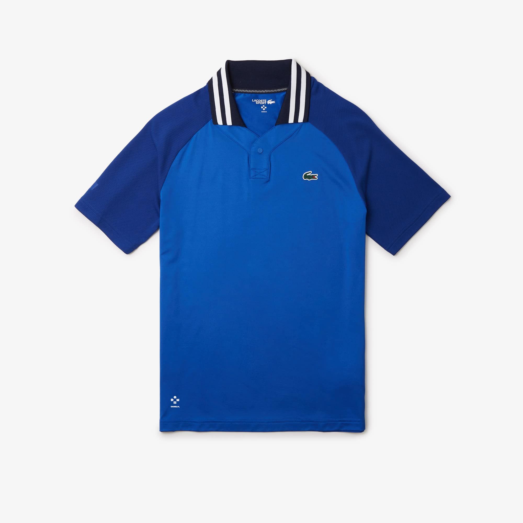 polo bleu