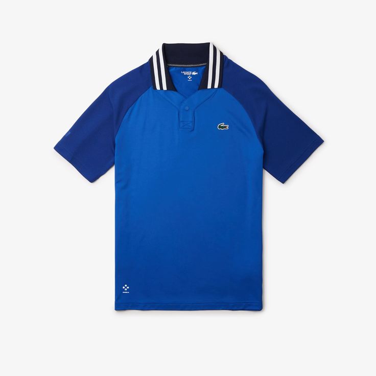 polo bleu