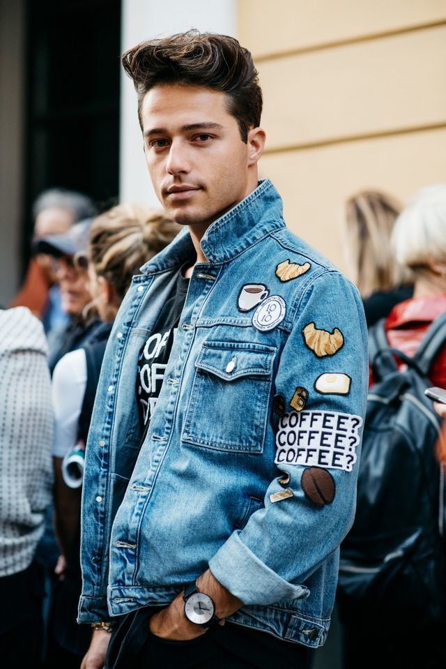 que mettre avec une veste en jean homme