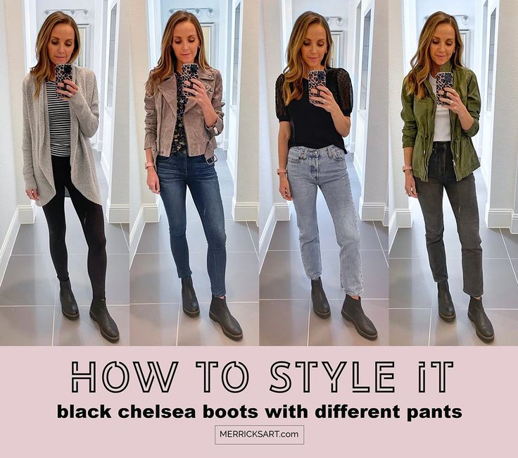 wearing chelsea boots women