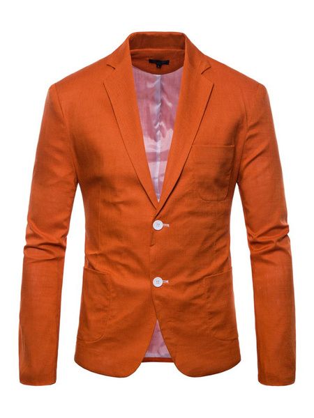 blazer orange homme