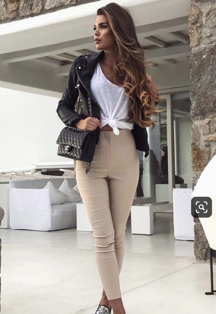 look jean beige