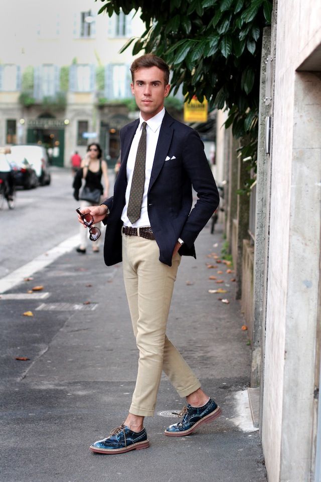 beige chinos shirt