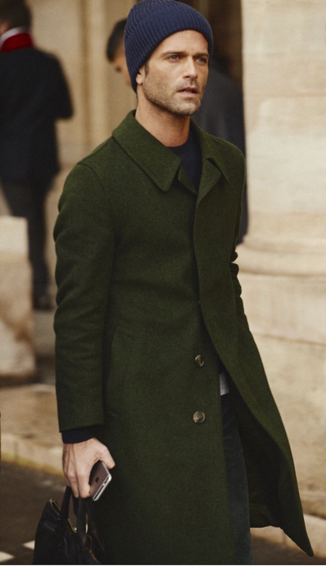 tenue manteau vert