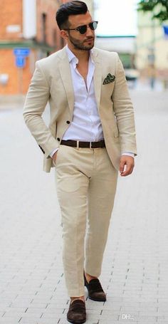 chemise costume beige