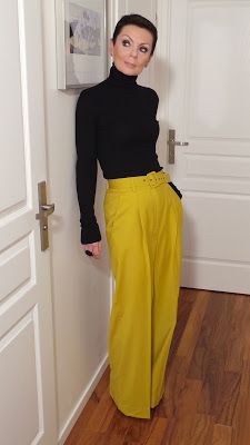 que porter avec un pantalon moutarde