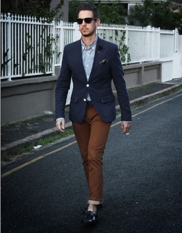 pantalon tabac
