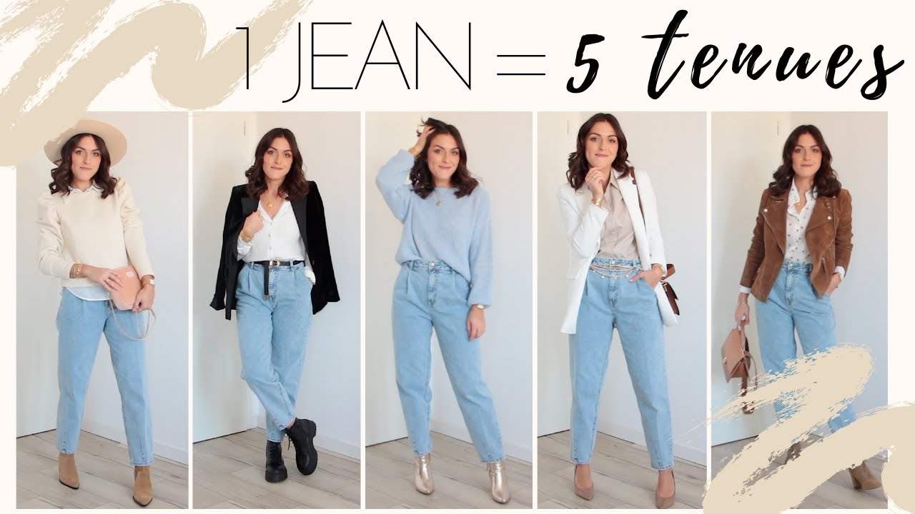 tenue hiver avec jean boyfriend