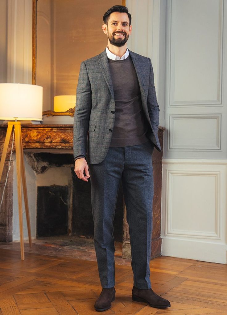 chelsea boots avec costume