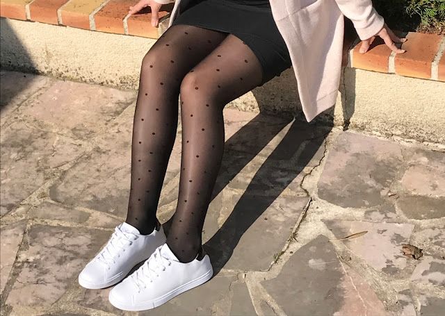 Look Mode : collants à pois !