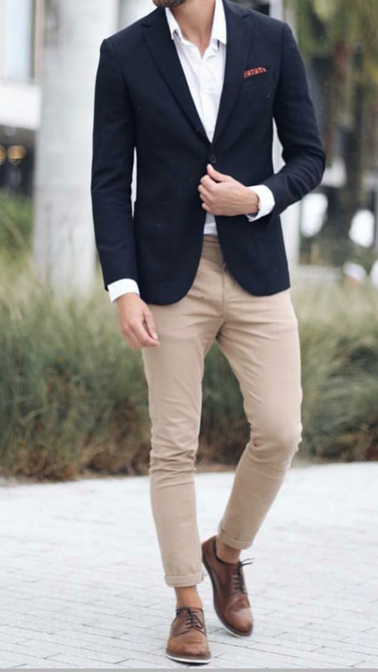 look veste bleu marine