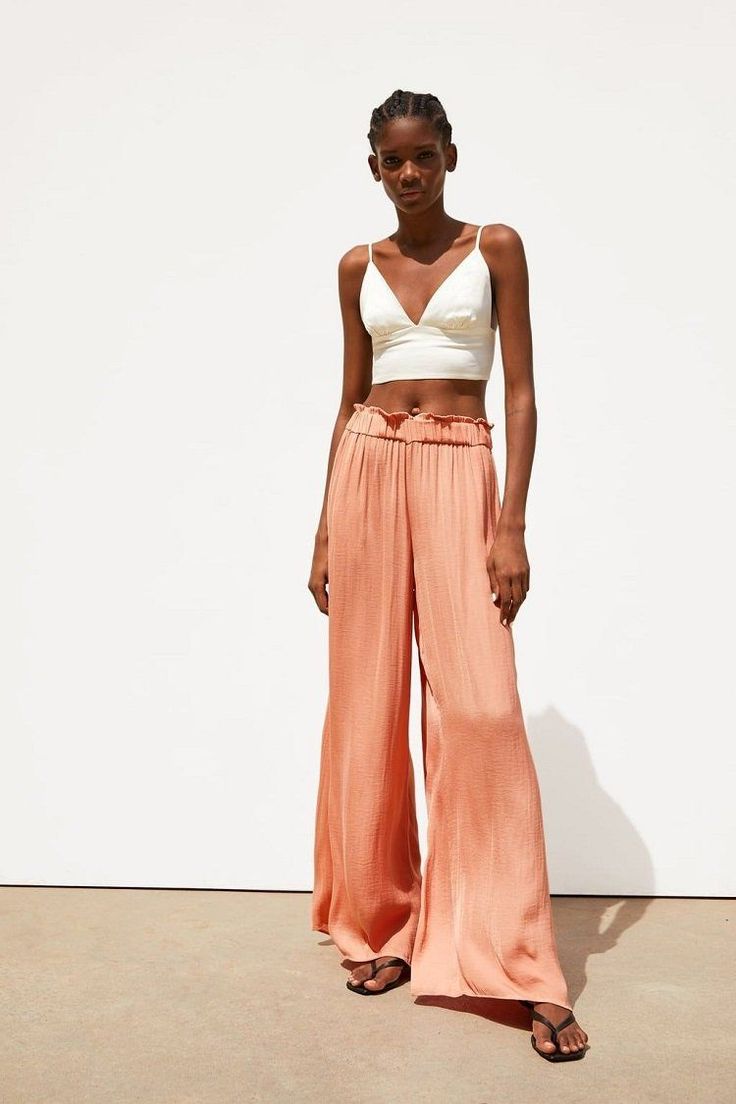 que porter avec un pantalon orange femme
