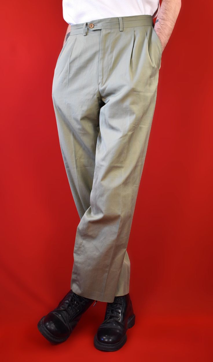 pantalon vert clair homme