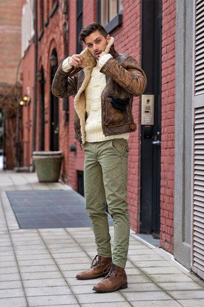 pantalon noir avec chaussure marron