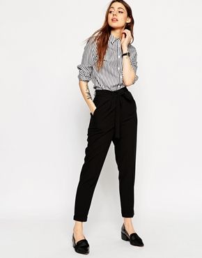 pantalon carotte hiver