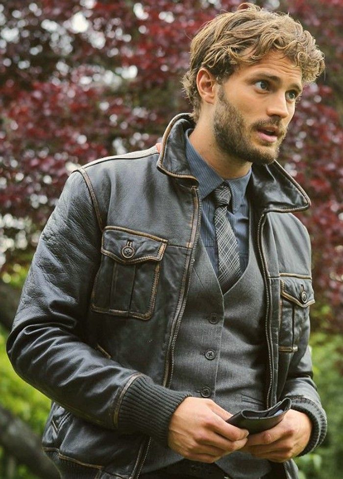 comment porter veste en cuir homme