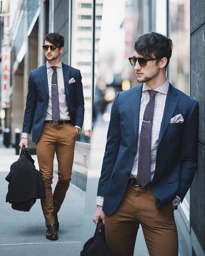 pantalon tabac