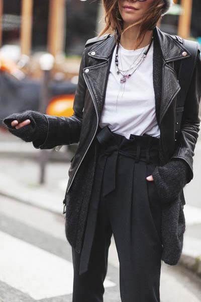 pantalon carotte hiver