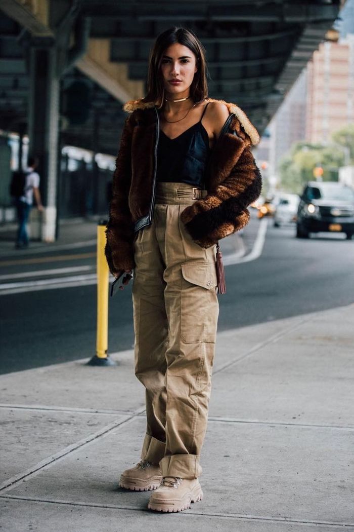 pantalon cargo tenue