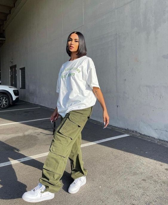 pantalon cargo tenue