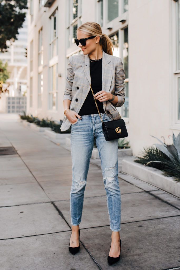 Comment porter le blazer à carreaux ? - Le Dressing Idéal