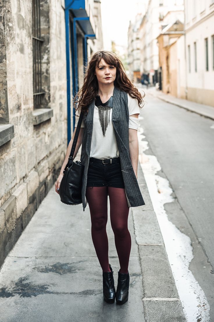 short et collant noir