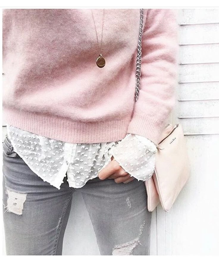 tenue pull rose