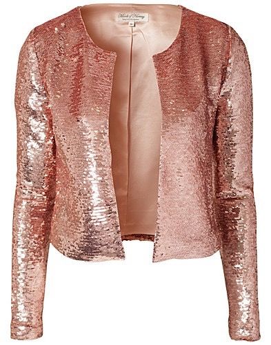 blazer pailleté doré