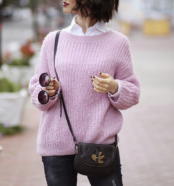 tenue pull rose