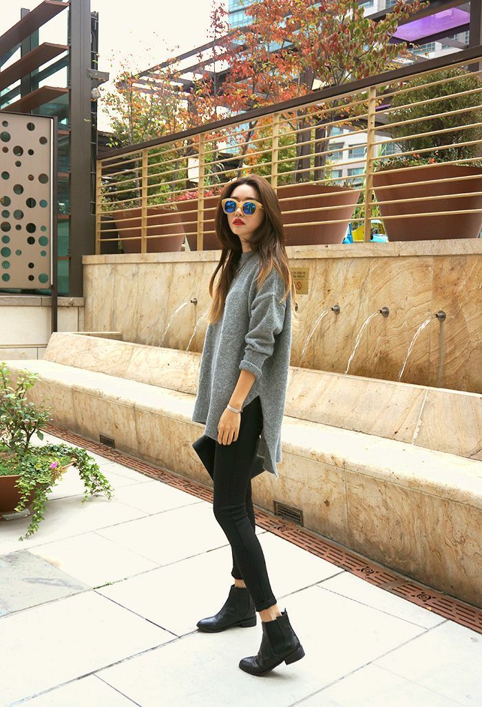 tenue avec bottines