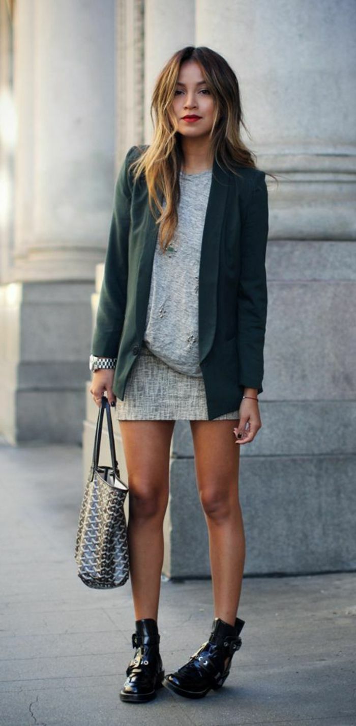 tenue avec bottines