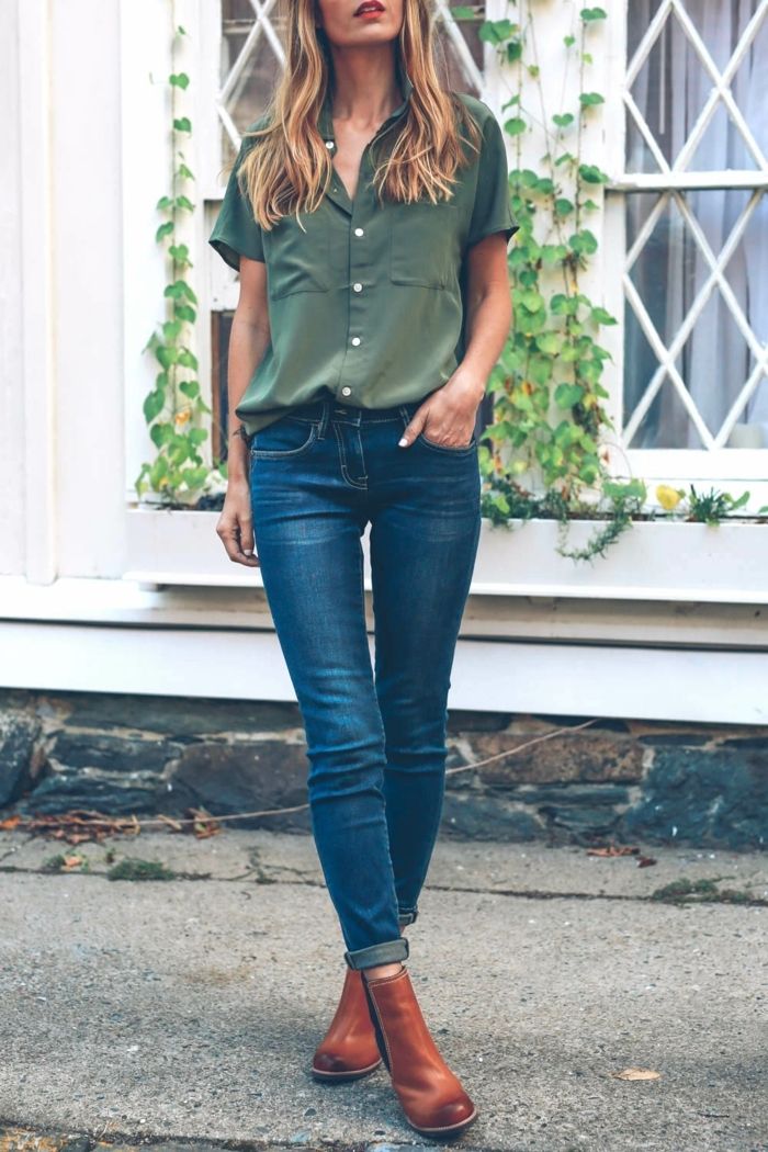 tenue avec bottines