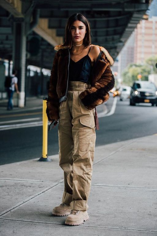 pantalon cargo tenue