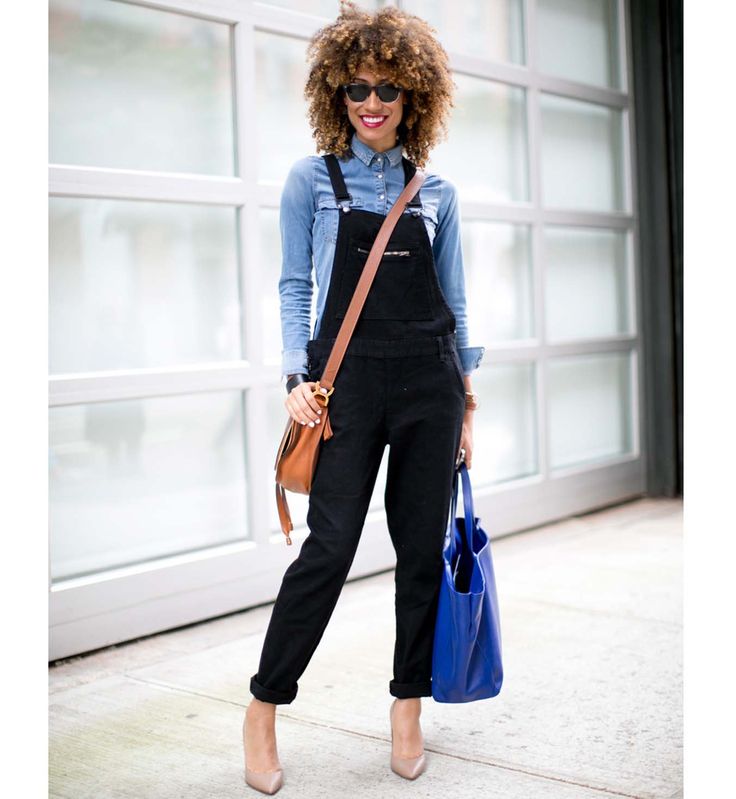 look femme salopette