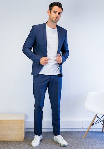 quoi mettre avec une veste grise
