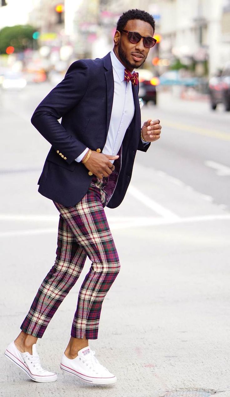 avec quoi porter un pantalon à rayures
