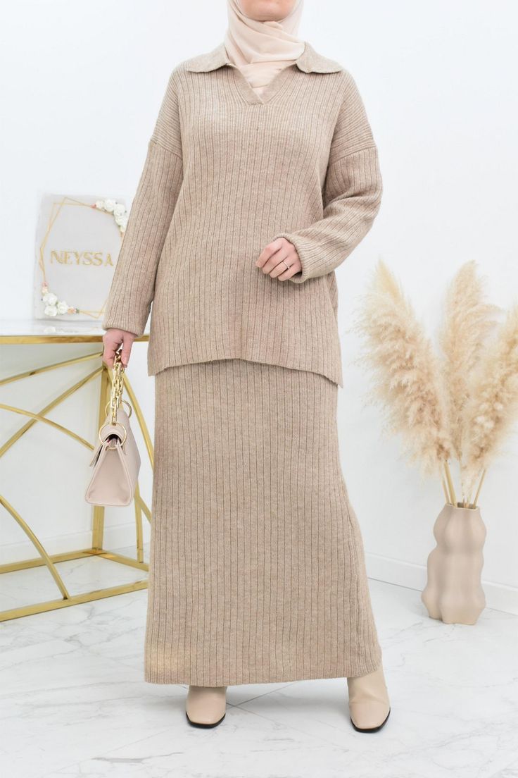 tenue jupe en laine