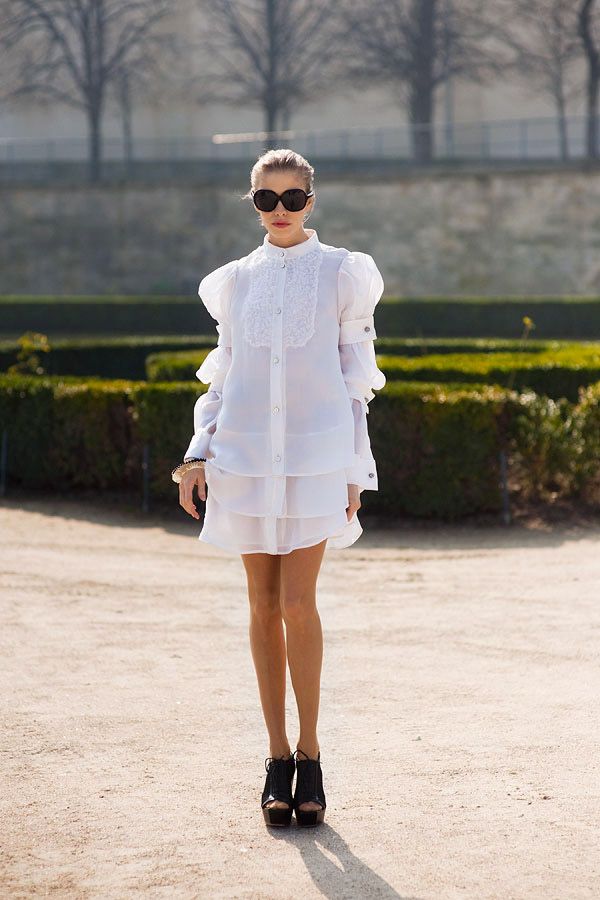 look robe chemise