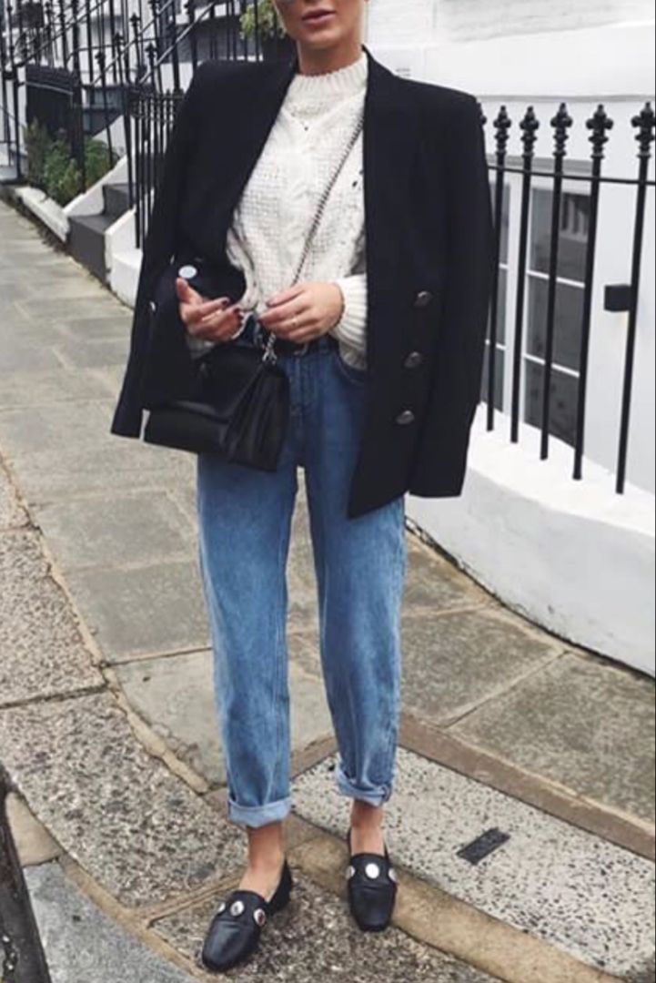 blazer avec pull