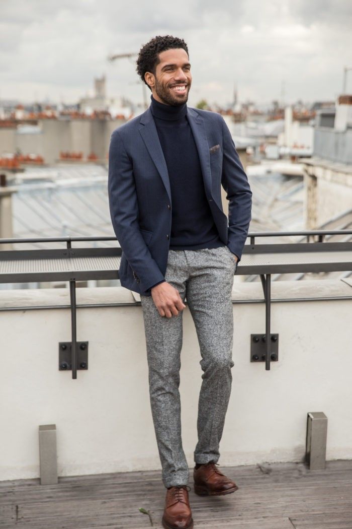 blazer avec pull